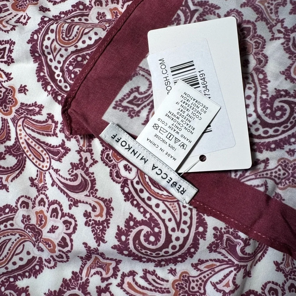 Rebecca Minkoff Bandana Paisley Print Scarf NWT